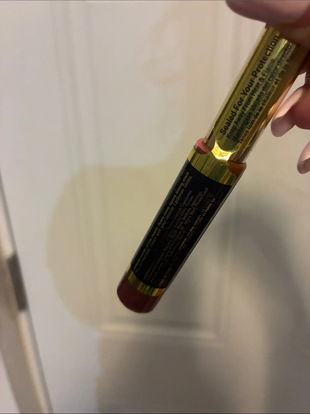 LipSense Lexie Bear-y Iridescent Cool Fuchsia-Berry Lip Color $32 msrp